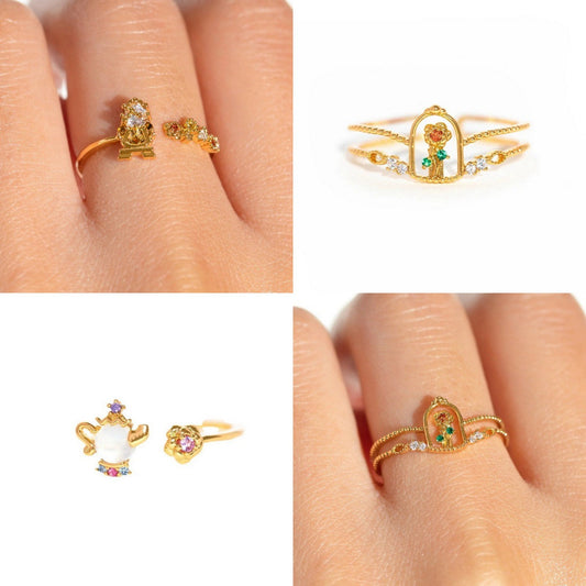 Beauty and the Beast Princess Ring