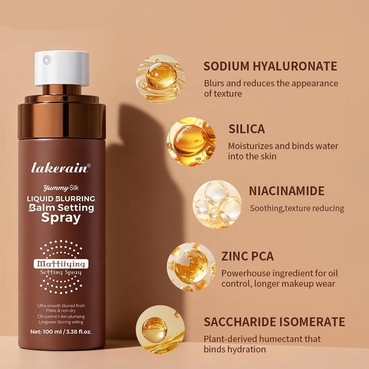 Long-lasting, Smudge-proof Setting Spray