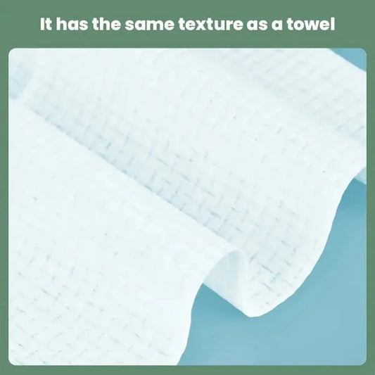 2/1pc Of Bamboo Adhesive Face Towel - 50 XL Disposable Cleaning Cloth, Soft And Hypoallergenic Makeup Remover Wet Wipes, Suitable For All Skin Types, BPA-free, Safe Product