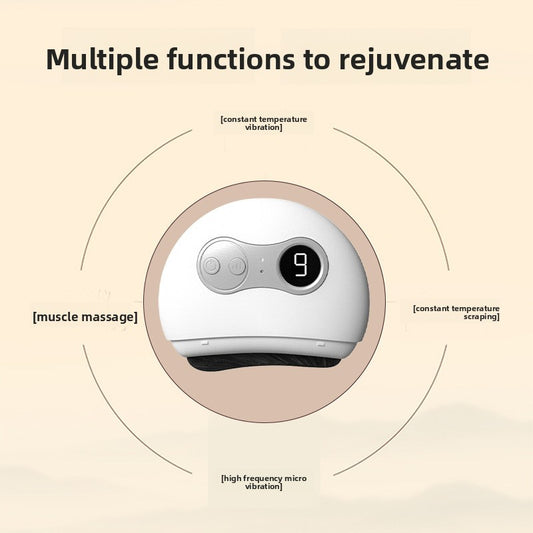 Facial lifting and shaving beauty device